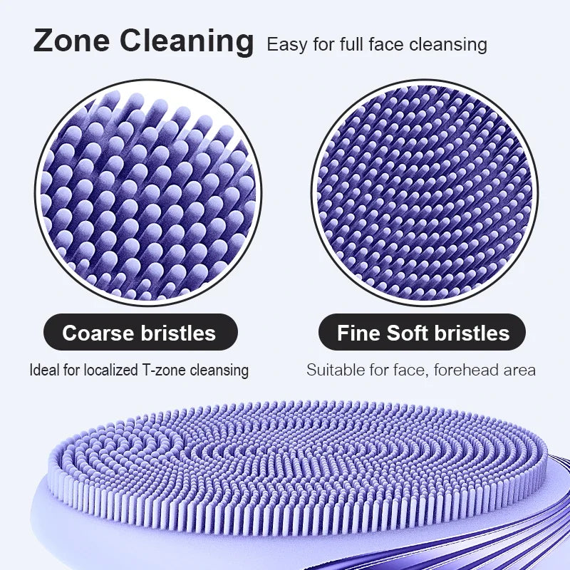 Brosse Nettoyante Électrique Visage — 5 Modes, Rechargeable USB