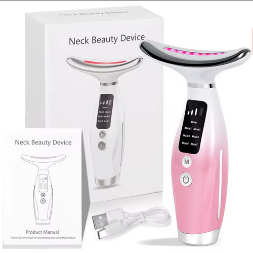 EMS Neck & Face Lifting Device — Photon LED Anti-Double Chin